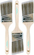 Vermeer Paint Brushes - 3-Pack - 2.5" Angle Sash Brushes for All Latex and Oil Paints & Stains - Home Improvement - Interior & Exterior Use...