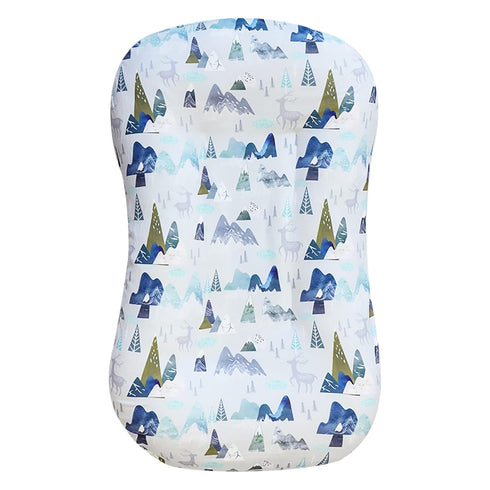 SWESEN Baby Lounger Cover, Removable Infant Lounger Slipcover for Boys Girls, Ultra Soft Cover for Newborn Lounger, Snug Fitting Design, Adventure...