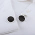 Cufflinks for Men Classic Wedding Business Shirt Cuff Links Silver Gold Black Set Gifts with Box...