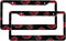 Aluminum License Plate Frame with Screw Caps,2Pcs 2 Holes12.3 X 6.3 inch,Anime Licenses Plates Frames,Car Licenses Plate Covers Holders for US Veh...