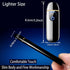 Electric Lighter, Smart Electronic Lighter, Mini USB Rechargeable Lighter Touch Ignition Windproof Flameless Lighter Lightweight Plasma Lighter wi...