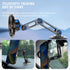Universal 360° PRO Magnetic Suction Car Phone Holder, Alloy Folding Magnetic Cellphone Holder for Car, Hands Free Adjustable Bracket Dashboard Pho...