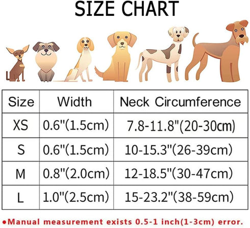 Moonpet Dog Collars for Puppy X-small Small Medium Large Dogs - Unisex Cute Design Boys Girls Dog Pet Collar Soft Adjustable Bohemia Fancy Floral ...