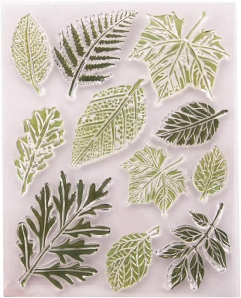 Flower Clear Stamps for Junk Journal, Scrapbooking, Diary, Card Making Plant Theme Card Making Kits for Valentines Christmas Holiday Card...