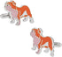 Bulldog Cufflinks with Presentation Box...