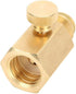 Brass Soda Cylinder Adapter Valve Female Thread TR21-4 to Male Thread G1/2 Conversion Kit for Homebrewing...