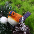Blue Bird Cute Mini Bird Decorative Fairy Garden Miniatures, Resin Crafts DIY Succulent Plant Bonsai Figurines Garden Decorations Accessories Outd...
