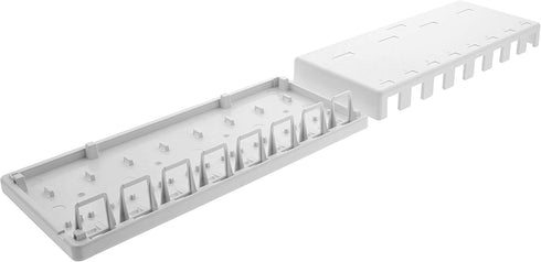 Networx Keystone Jack Surface Mount Boxes (8 Port, White)...