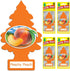LITTLE TREES Air Fresheners Car Air Freshener. Hanging Tree Provides Long Lasting Scent for Auto or Home. Peachy Peach, 24 Air Fresheners...