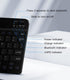 XIWMIX Ultra-Slim Wireless Bluetooth Keyboard - Universal Rechargeable Bluetooth Keyboard Compatible with iPad Pro/iPad Air/iPad 9.7/iPad 10.2/iPa...