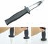 2 PCS Retractable Knife Joke Trick Halloween Props Toy Disappearing Dagger Fake Plastic Blade Magic Toy...