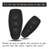 TANGSEN Key Fob Case Compatible with Ford C-MAX Escape Fiesta Focus RS Fusion 3 Button Keyless Entry Remote Carbon Fiber Pattern ABS Black Silicon...