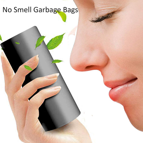 Trash Bags, 4 Gallon Handle-Tie Small Trash Waste Bag, Little Garbage Bags for Bathroom, Kitchen, Picnic, Office, Bedroom, 5 Pack/100 Counts...