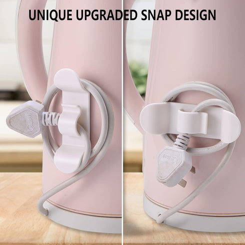 3 Pack Sturdy Cord Wrapper for Appliances - Tidy Wrap Cord Organizer for Kitchen Appliance and Storage Small Home Appliances, Mixer, Blender, Coff...