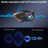 Motorcycle Bluetooth Headset Helmet Speaker Intercom Earphone Motorcycle Headphones for All Helmets CVC Intelligent Noise Reduction/Automatic Answ...