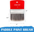 Falling in Art Filbert Paddle Paint Brush, Scale Brush for Oil and Acrylic Paints,4 Inch...