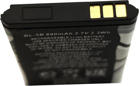 BL-5B Battery 3.7v Rechargeable Battery Compatible with Household Radio with Current Protection...