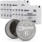 EEMB 10 Pack CR2025 Battery 3V Lithium Battery Button Coin Cell Batteries 2025 Battery for Key FOBs, calculators, Coin counters, Watches, Heart Ra...