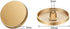 Chuangdi 30 Pieces Metal Flat Button Alloy Shank Round Shaped Sewing Button for Women Suit Woolen Coat Shirt Trousers Sewing Crafts(25 mm,Gold)...