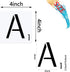 26pcs Scrabble Letters Stencil, Reusable Scrabble Letters for Wall Decor, DIY Crafts, Painting and Family Names (4inch)...