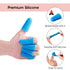 24PCS Hot Glue Gun Silicone Finger Protectors Caps Covers,Hot Glue Gloves Finger Guard Protectors Accessories for Wax Rosin Resin Adhesives Scrapb...