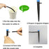 1/4" Drip Irrigation Emitters,50 pcs Drip Emitters for 1/4" Drip Irrigation Tubing,Adjustable 360 Degree Water Flow Drip Heads Water Dripper for P...