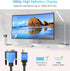 BlueRigger HDMI to DVI Cable (10FT, High-Speed, Bi-Directional Adapter Male to Male, DVI-D 24+1, 1080p, Aluminum Casing) - Compatible with Raspber...