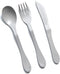 KNORK Eco 24 Piece (Fork, Knife, Spoon) Plant Based CutleryBamboo Reusable Flatware Set, Gray...
