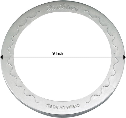Mrs. Anderson’s Baking Pie Crust Protector Shield, Fits 8-Inch Plates...