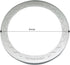 Mrs. Anderson’s Baking Pie Crust Protector Shield, Fits 8-Inch Plates...