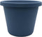 The HC Companies 14 Inch Round Classic Planter - Plastic Plant Pot for Indoor Outdoor Plants Flowers Herbs, Slate Blue...