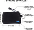 KAVU Stirling Double Sided Slim Cotton Canvas Zip Wallet...