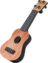 Toddmomy Kids Ukulele Toys Plastic Ukulele Guitar Musical Toy Classical Ukulele Guitar Musical Instrument Educational Toy for Beginner?Light Brown...