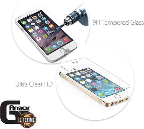 2 Pack Screen Protector for iPhone 15 Plus and 15 Pro Max - Tempered Glass Screen Saver, Phone Case Friendly, Lifetime Replacement, Protective Scr...