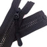 2pcs 28inch Separating Bottom Zipper #5 Black Plastic Jacket Zippers with Zipper Pulls for Coats, Bags, Jackets, and Other Sewing Crafts (28 inch)...