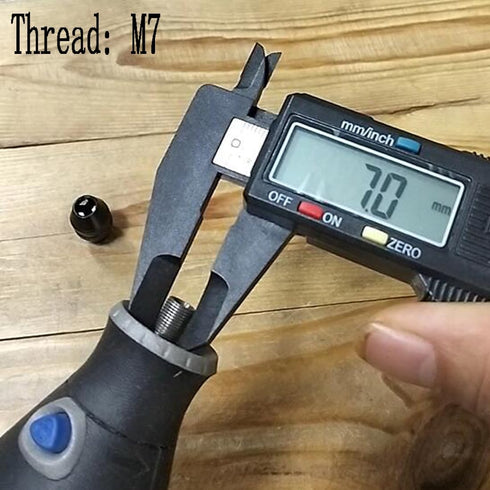 2 Pcs Keyless Chuck Set Multi Quick Change 4486 Keyless Chuck Replacement Fits for Dremel Rotary tool...