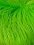 Faux Fur Fabric Square Patches for Crafts, Sewing, Costumes, Seat Pads (Green, 10 x 20 Inch)...