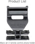 RCGEEK Cellphone Clip Mount Holder Extender Kit Compatible with DJI Air 3 / Mini 3 Pro/Mini 2 / Air 2 2S / Mavic 3 Drone Controllers Removeable Ex...