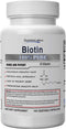 Superior Labs – Best Natural Biotin NonGMO Supplement – for Luscious Longer Hair and Lashes – Stronger Nails – Healthy Skin – Energy Booster – Hea...