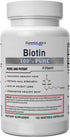 Superior Labs – Best Natural Biotin NonGMO Supplement – for Luscious Longer Hair and Lashes – Stronger Nails – Healthy Skin – Energy Booster – Hea...