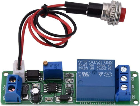 DC 12V Adjustable Timer Delay Turn Off Module Timing Relay Time Switch 1~10sec......