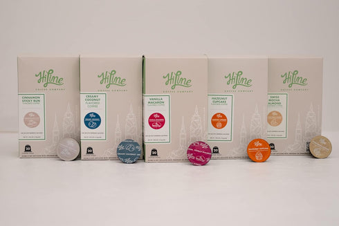 HiLine Espresso Coffee Pods, Medium Roast Coffee, 20 Count (Pack of 1), Single Cup Espresso Capsules, Compatible with Nespresso Original Brewers...