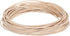 25 Yards of Solid Round 2mm Natural Real and Genuine Leather Cord for use as Braiding String (2mm, Natural)...
