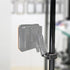 Aluminum Grab Bar Clamp Mount Base with 1.5'' Ball for Rails 1.18'' to 2'' in Diameter, Compatible with RAM Mounts C Size 1.5 Inch Ball Double Soc...