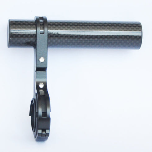 UPANBIKE Bike Handlebar Extender Extension Carbon Fiber Bracket Aluminum Alloy Clamp for Bicycle Speedometer Headlight Light Lamp Holder (Black,10...