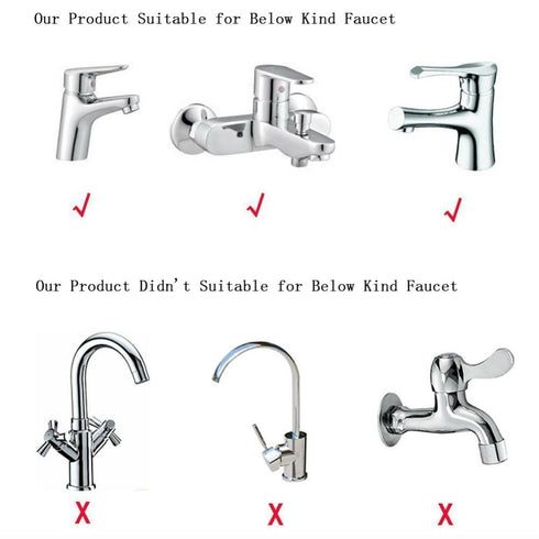 AKOAK 2 Pcs/Pack Safe Baby Faucet Extenders Natural Leaves Design Faucet Handle Extensions Sink Handle Extenders for Babies,Toddlers,Kids and Chil...
