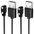 2-Pack Magnetic Charging Cables LMC284: Fast & Safe Charging for Open-Ear Bluetooth Headphones. USB Charger Cord for Bone Conduction Wireless Earp...