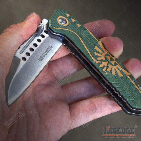 KCCEDGE BEST CUTLERY SOURCE EDC Pocket Knife Camping Accessories Hunting Knife Razor Sharp Edge Folding Knife for Camping Gear Survival Kit Tactic...