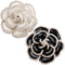 2 Pieces Flower Brooch Pin Petal Elegant Exquisite Art Brooch for Women Wedding Banquet Party Brooch Simple Pin...