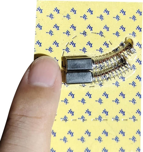 uxcell 10Pcs Carbon Brushes,for Electric Motor,10mmx5mmx5mm,Power Tool,Replacement Repair Part...